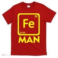 Iron Science Funny Chemistry Fe Periodic Table  T-Shirt thumb 0