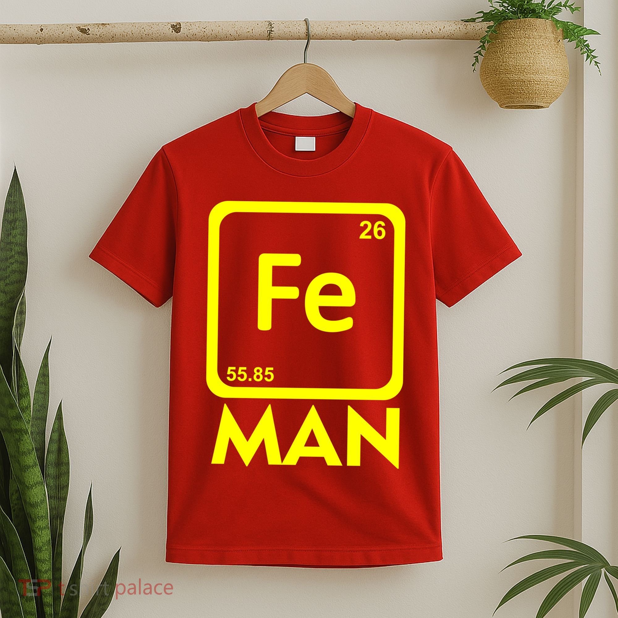 Iron Science Funny Chemistry Fe Periodic Table  T-Shirt