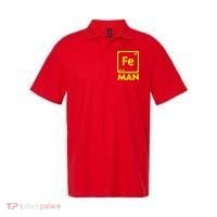 Iron Science Funny Chemistry Fe Periodic Table  Polo thumb 0