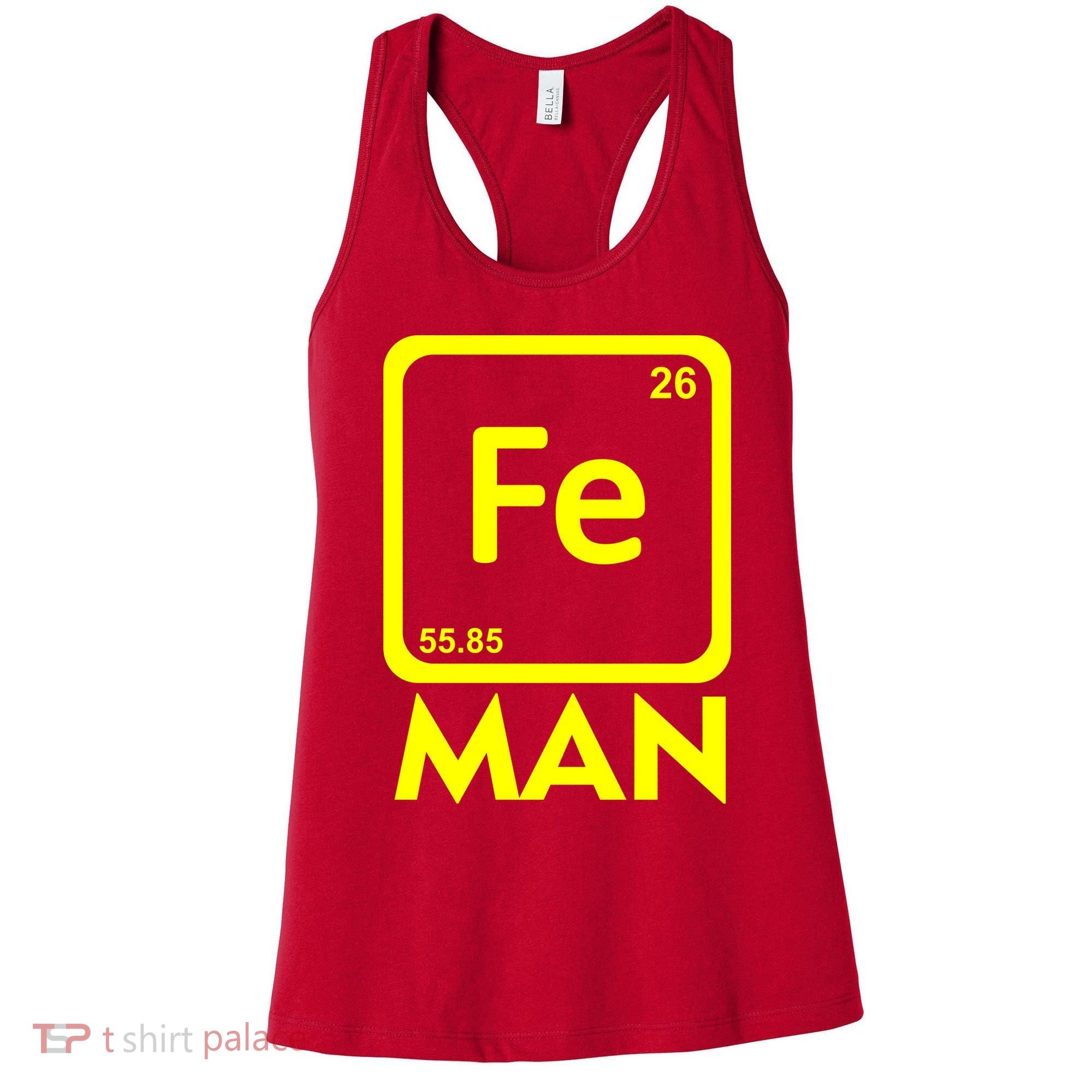Iron Science Funny Chemistry Fe Periodic Table  Women's Tank Top