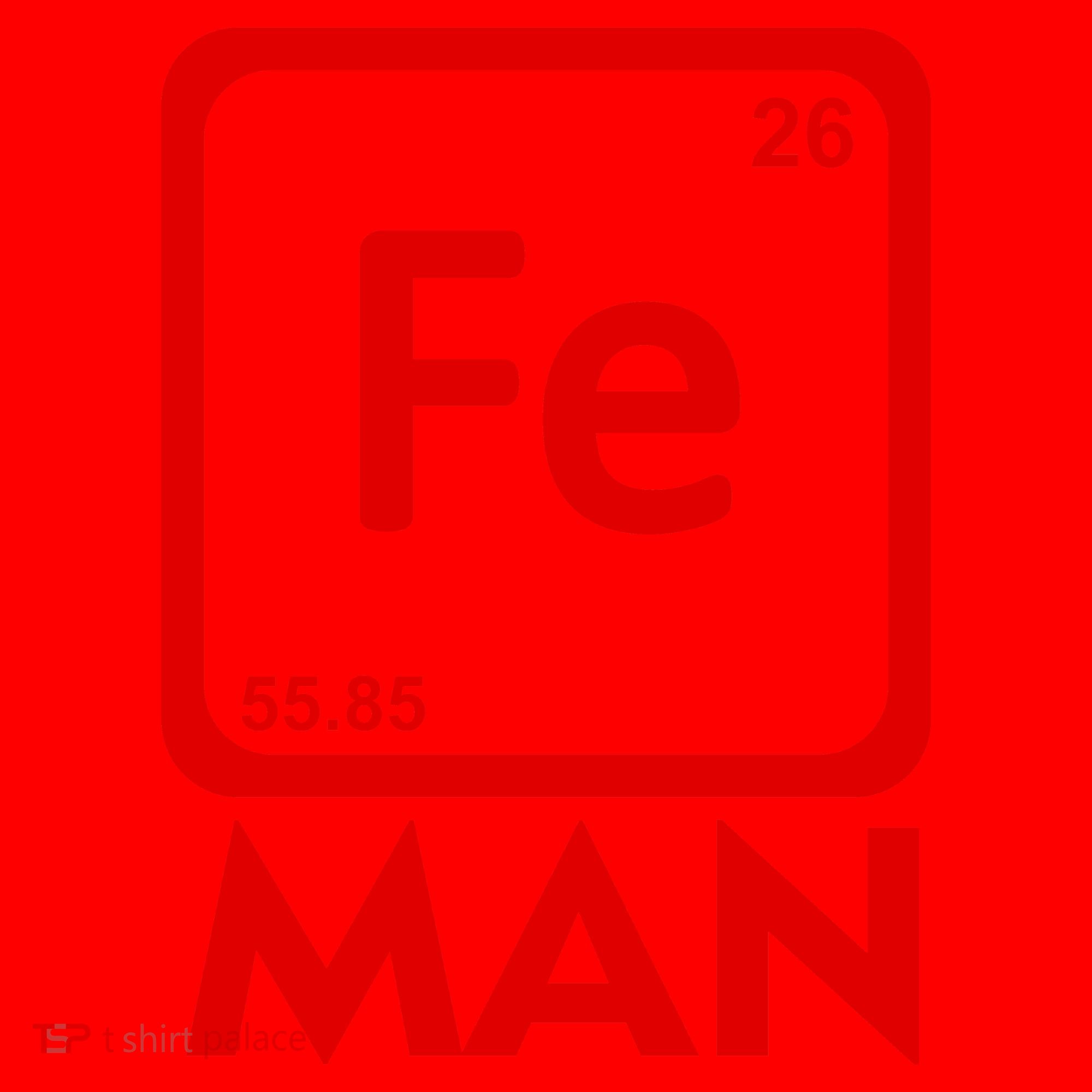 Iron Science Funny Chemistry Fe Periodic Table  Santa Hat