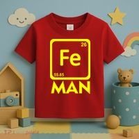 Iron Science Funny Chemistry Fe Periodic Table  Toddler T-Shirt thumb 3
