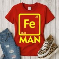 Iron Science Funny Chemistry Fe Periodic Table  Women's T-Shirt thumb 3