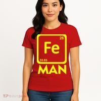 Iron Science Funny Chemistry Fe Periodic Table  Women's T-Shirt thumb 4