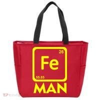 Iron Science Funny Chemistry Fe Periodic Table  Tote Bag thumb 0