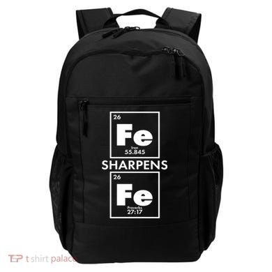 IRON Sharpens IRON Proverbs 27:17 Backpack