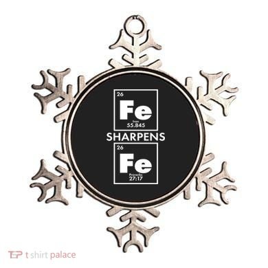 IRON Sharpens IRON Proverbs 27:17 Ornament