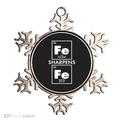 IRON Sharpens IRON Proverbs 27:17 Ornament