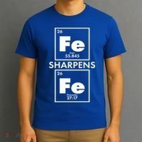 IRON Sharpens IRON Proverbs 27:17 T-Shirt thumb 3
