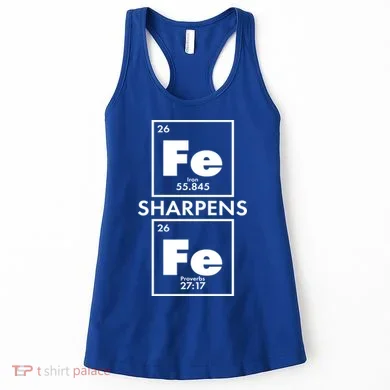 IRON Sharpens IRON Proverbs 27:17 Women's Tank Top