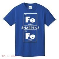 IRON Sharpens IRON Proverbs 27:17 Kids T-Shirt thumb 0