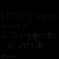 Irony Definition The Opposite Of Wrinkly Coffee Mug thumb 5