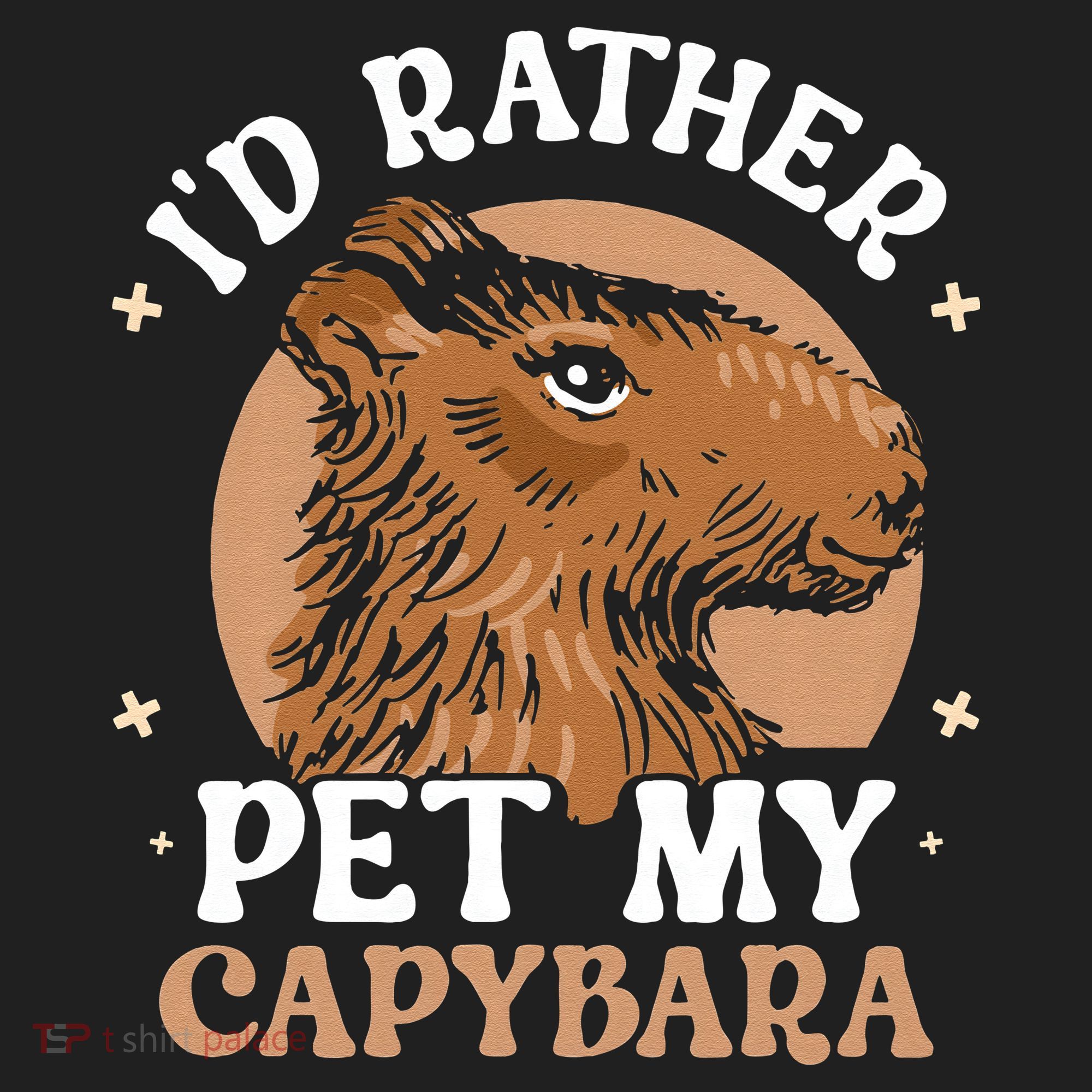 I'd Rather Pet My Capybara Animal Capybaras Rodent Lover Beanie