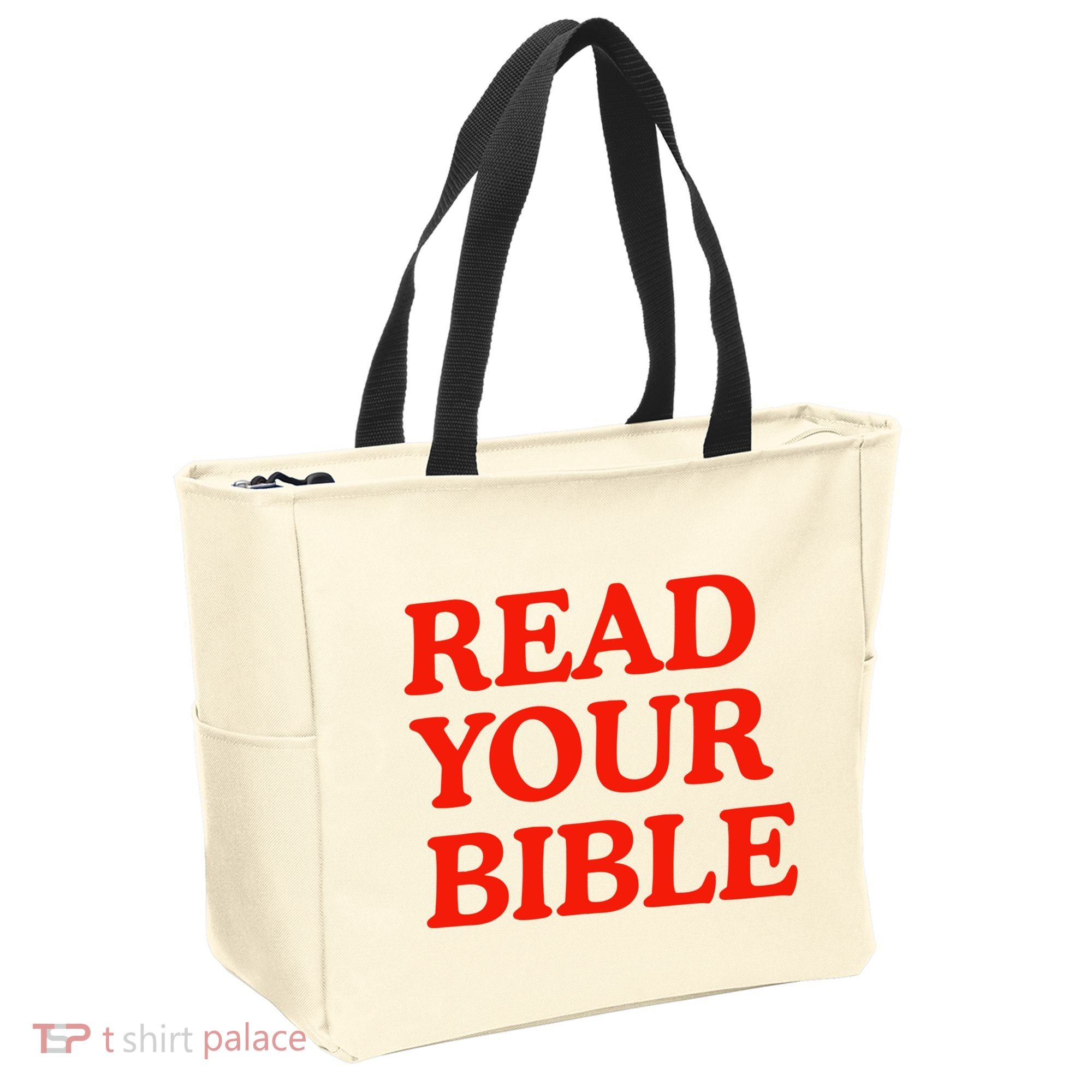 Isaiah Robin Read Your Bible Tote Bag