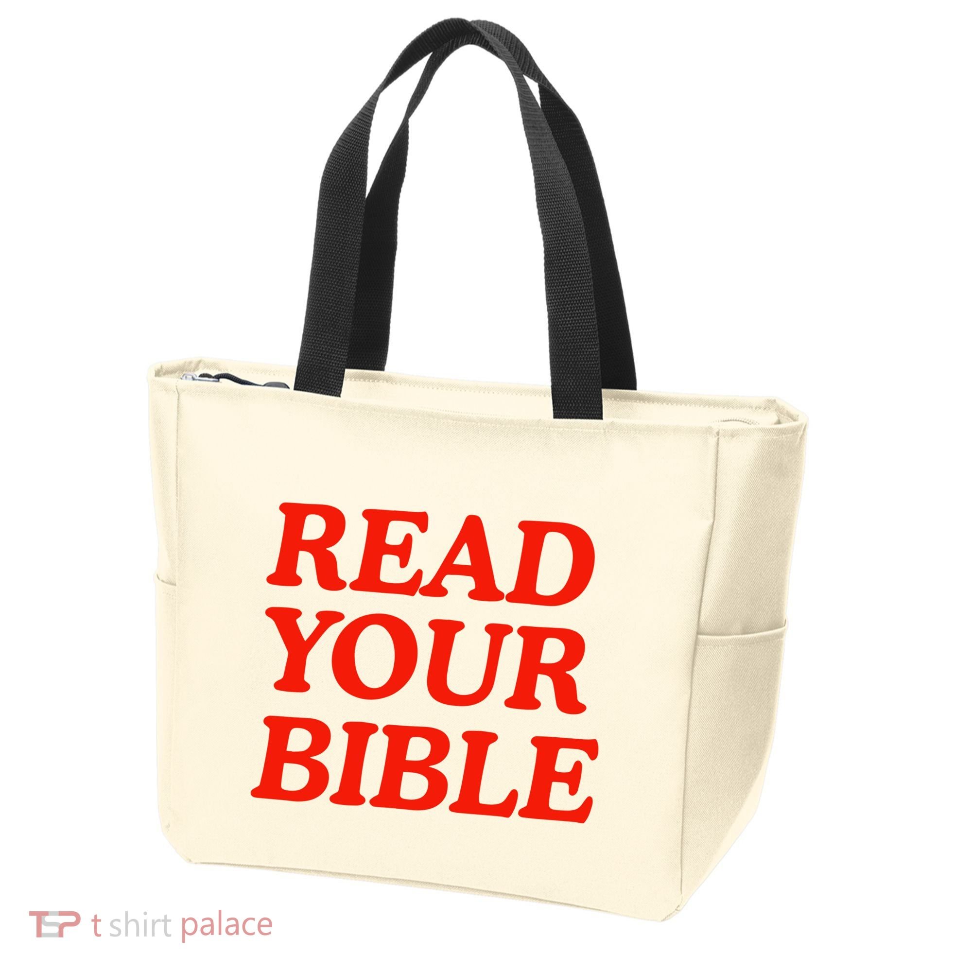 Isaiah Robin Read Your Bible Tote Bag