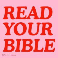 Isaiah Robin Read Your Bible Coaster thumb 2