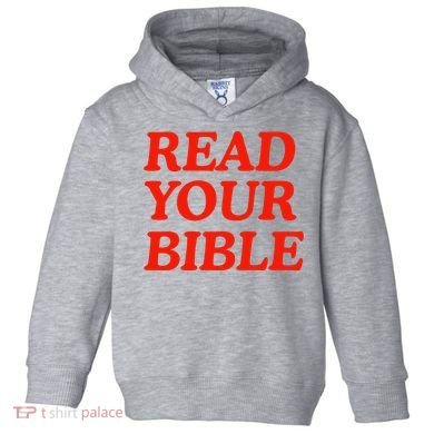 Isaiah Robin Read Your Bible Toddler Hoodie