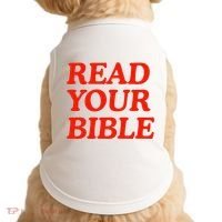 Isaiah Robin Read Your Bible Doggie Tank thumb 0