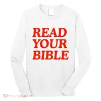Isaiah Robin Read Your Bible Long Sleeve Shirt thumb 0