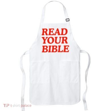 Isaiah Robin Read Your Bible Apron