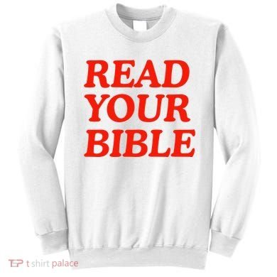 Isaiah Robin Read Your Bible Sweatshirt