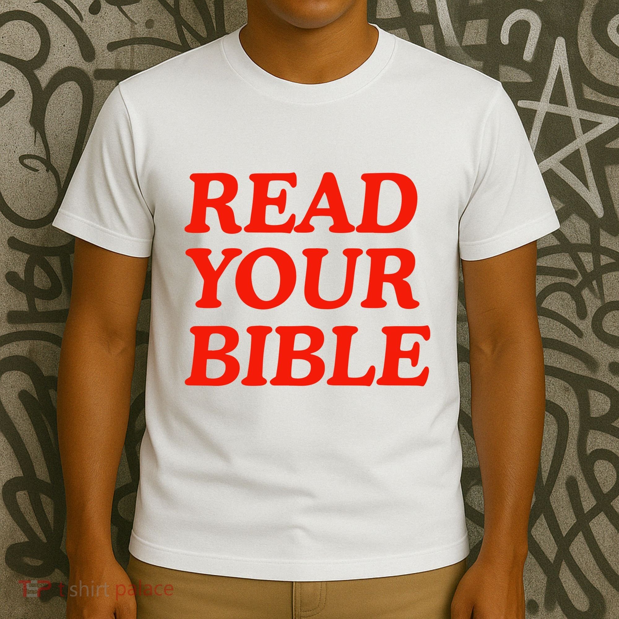 Isaiah Robin Read Your Bible T-Shirt