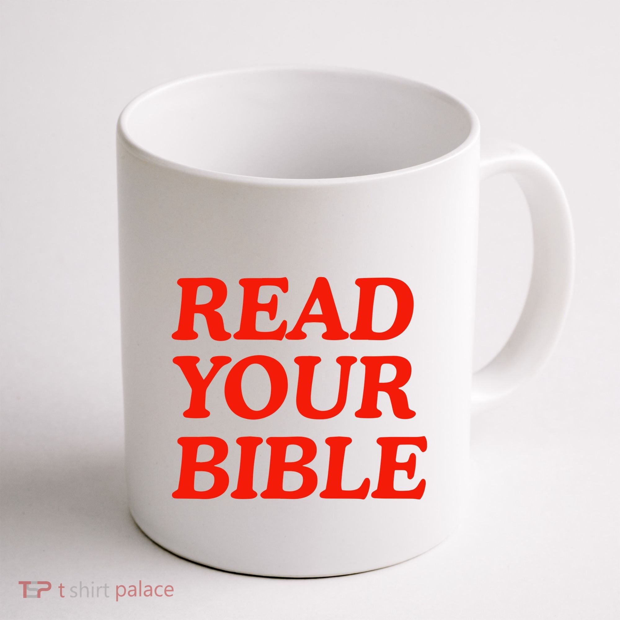 Isaiah Robin Read Your Bible Coffee Mug