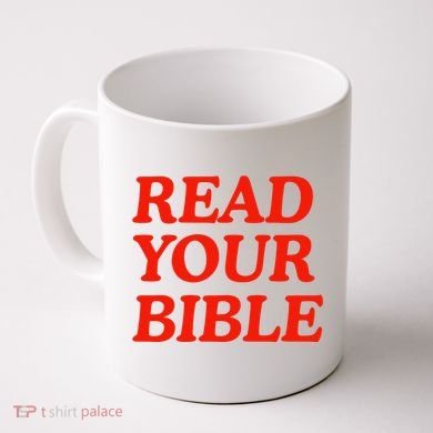 Isaiah Robin Read Your Bible Coffee Mug