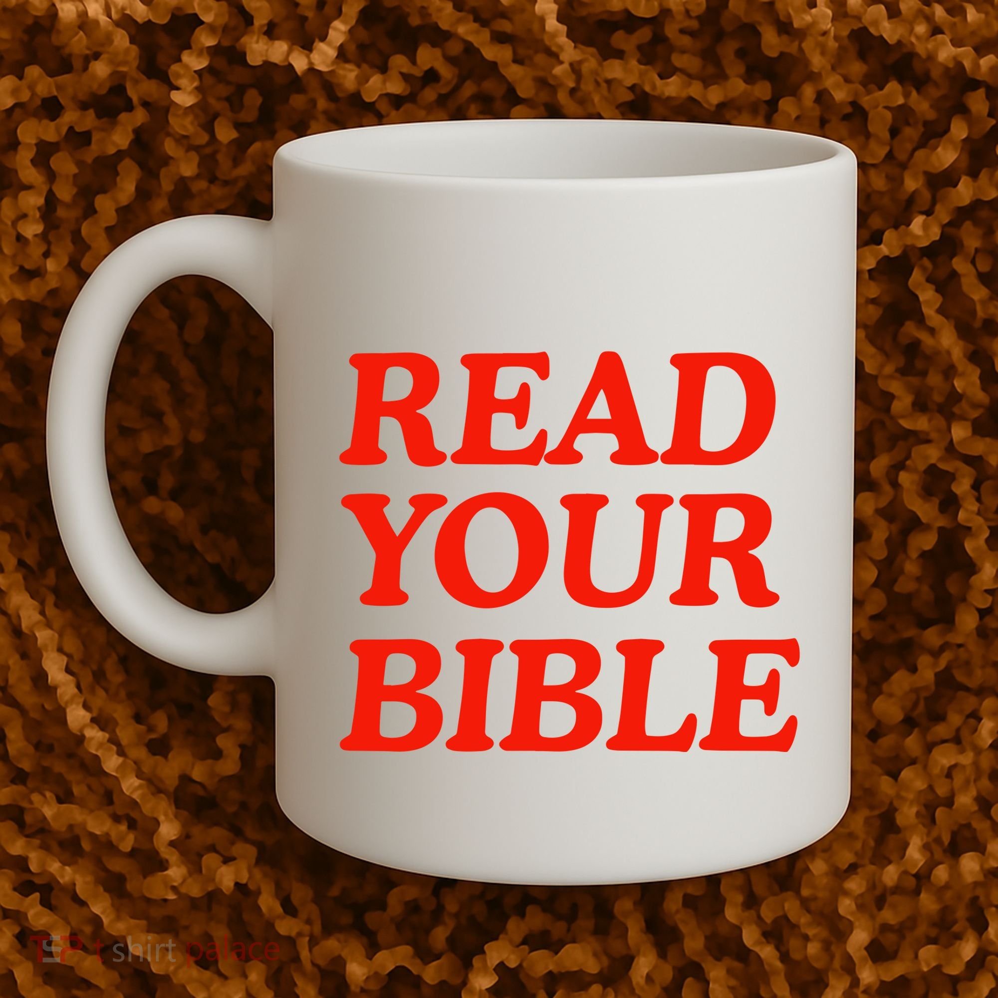 Isaiah Robin Read Your Bible Coffee Mug