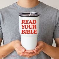 Isaiah Robin Read Your Bible Tumbler thumb 2