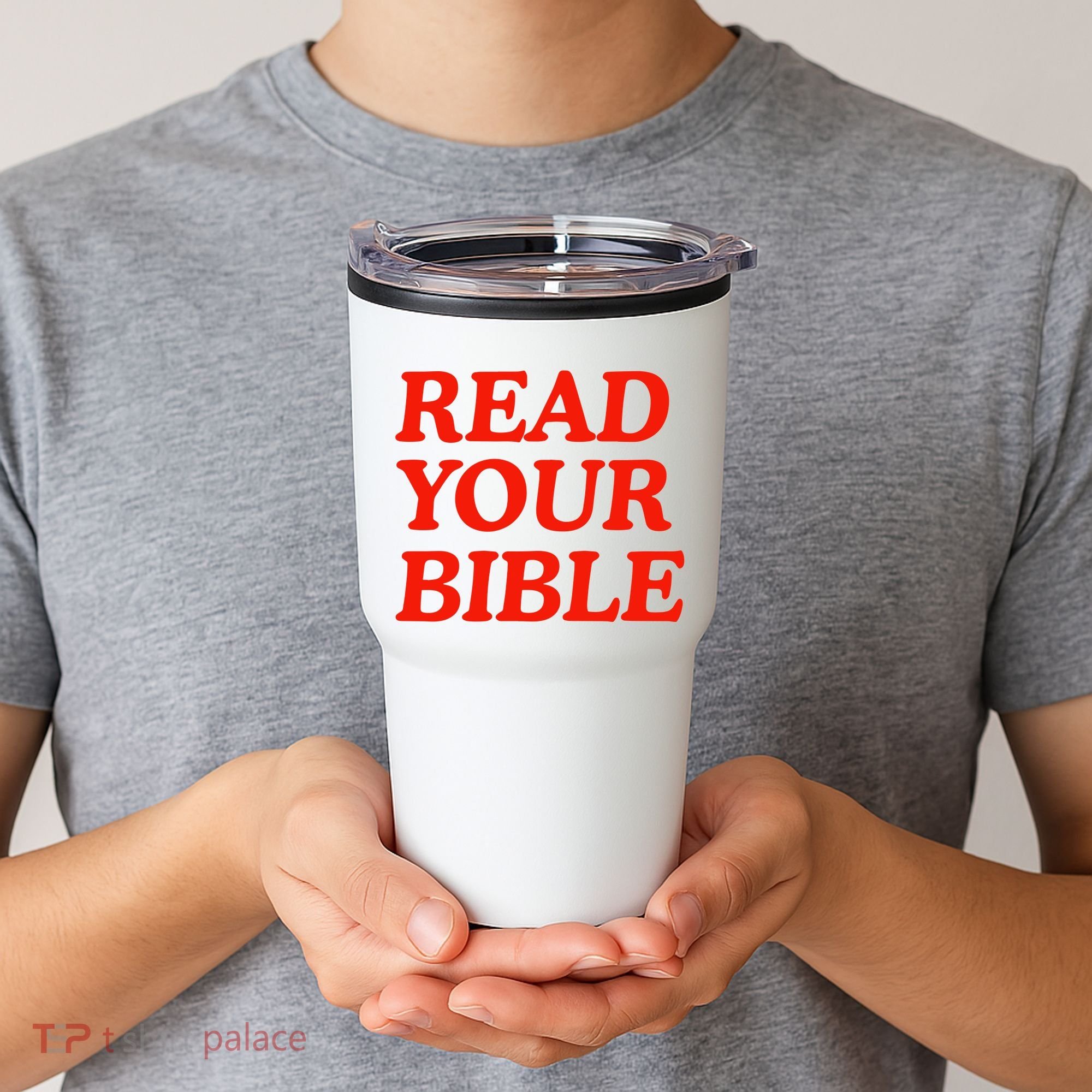 Isaiah Robin Read Your Bible Tumbler