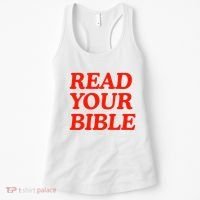 Isaiah Robin Read Your Bible Women's Tank Top thumb 0