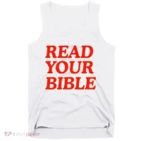 Isaiah Robin Read Your Bible Tank Top thumb 0