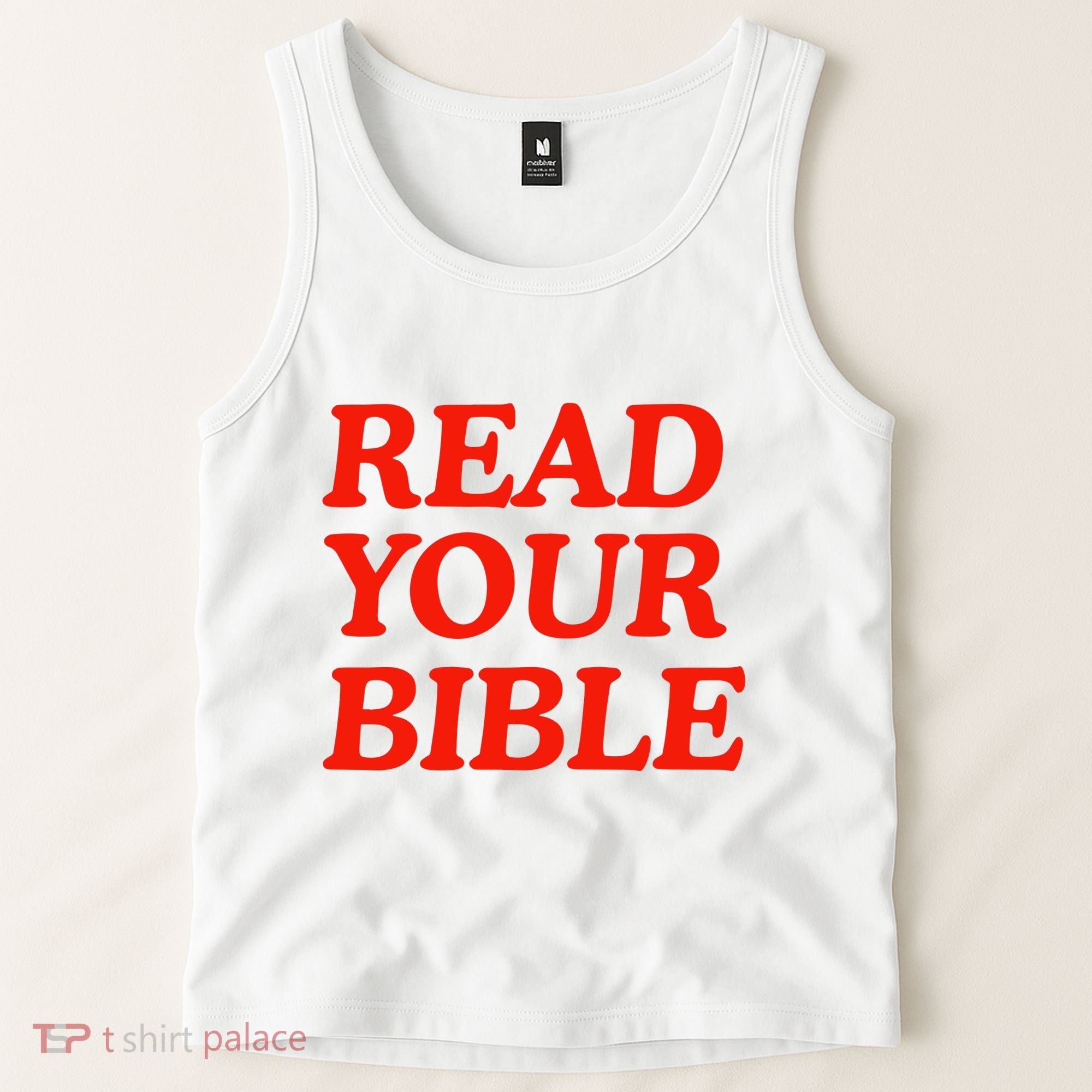 Isaiah Robin Read Your Bible Tank Top