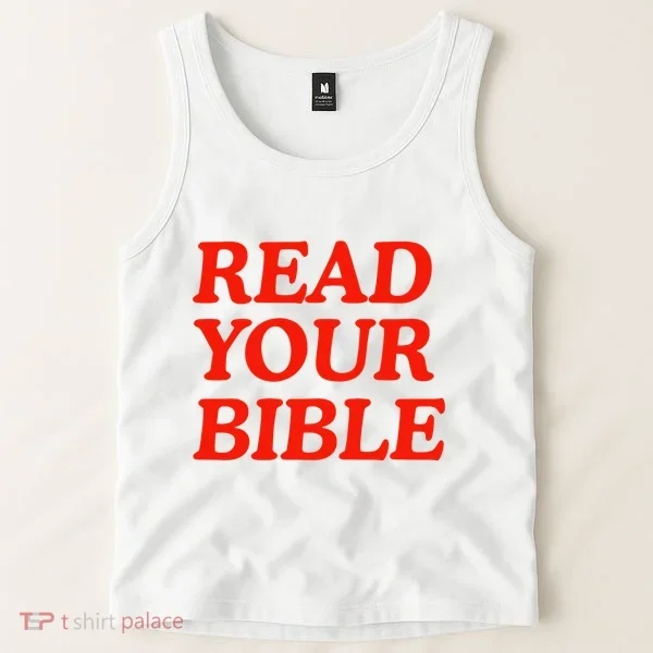 Isaiah Robin Read Your Bible Tank Top