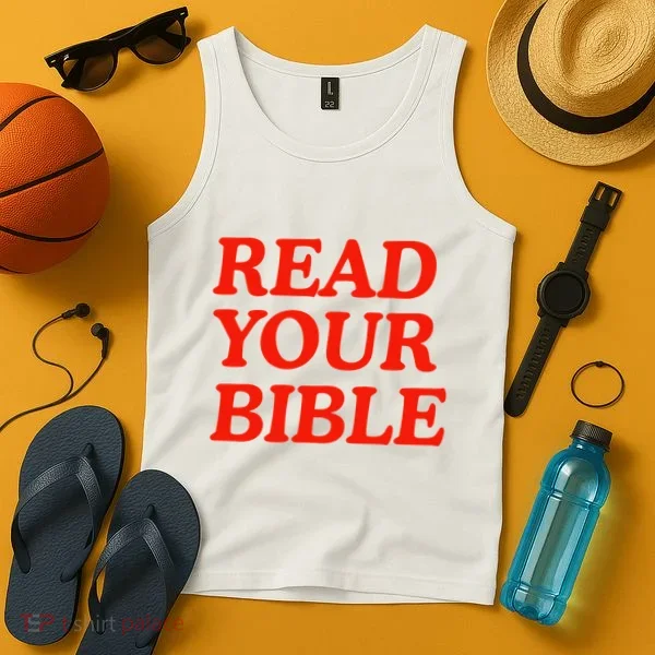 Isaiah Robin Read Your Bible Tank Top