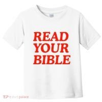 Isaiah Robin Read Your Bible Toddler T-Shirt thumb 0