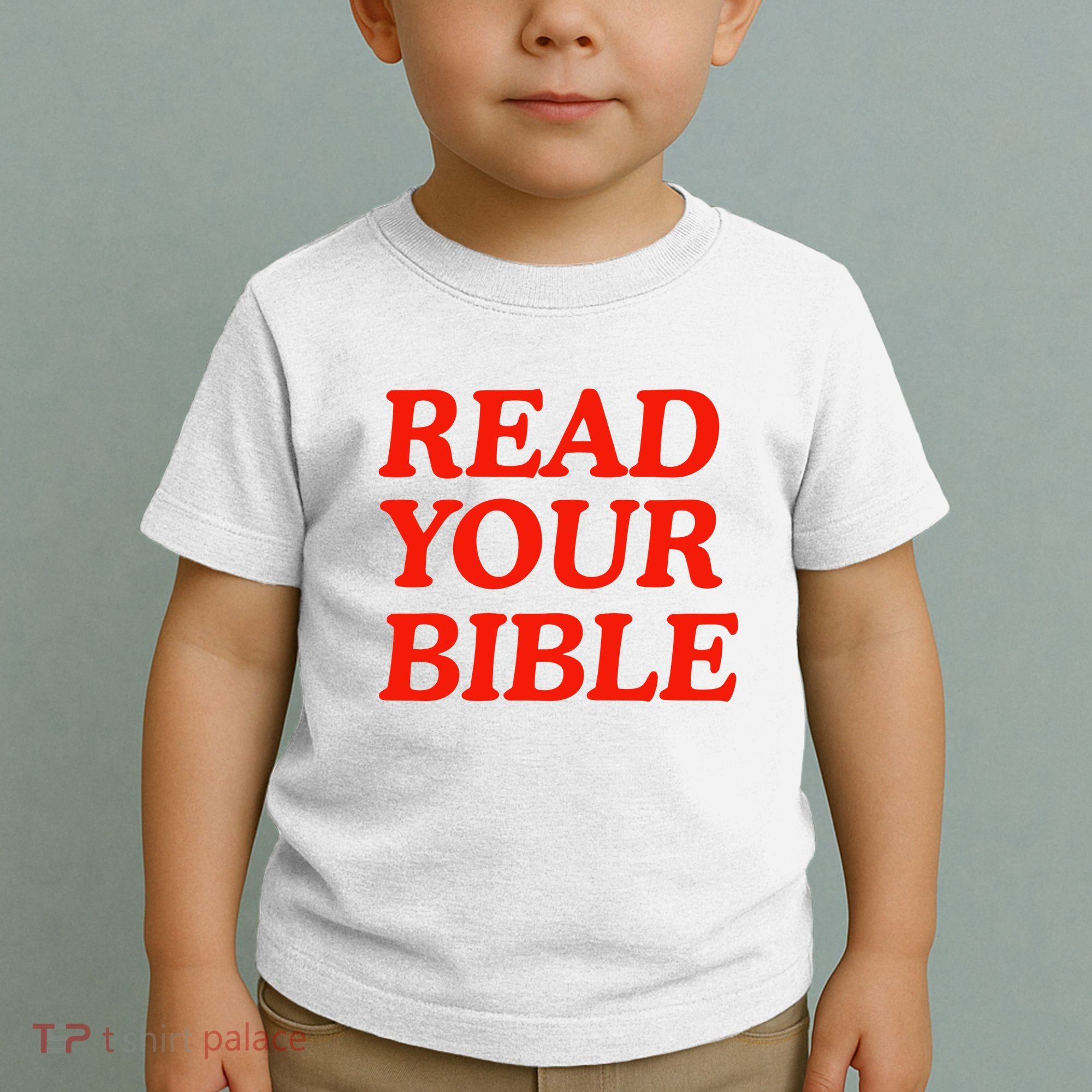 Isaiah Robin Read Your Bible Toddler T-Shirt