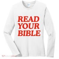 Isaiah Robin Read Your Bible Women's Long Sleeve Shirt thumb 0