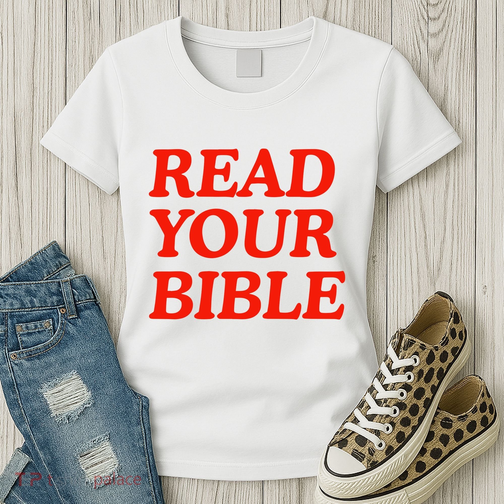 Isaiah Robin Read Your Bible Women's T-Shirt