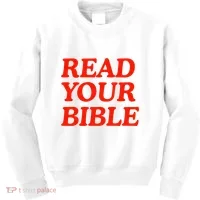 Isaiah Robin Read Your Bible Kids Sweatshirt thumb 0