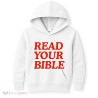 Isaiah Robin Read Your Bible Kids Hoodie thumb 0