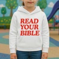 Isaiah Robin Read Your Bible Kids Hoodie thumb 3