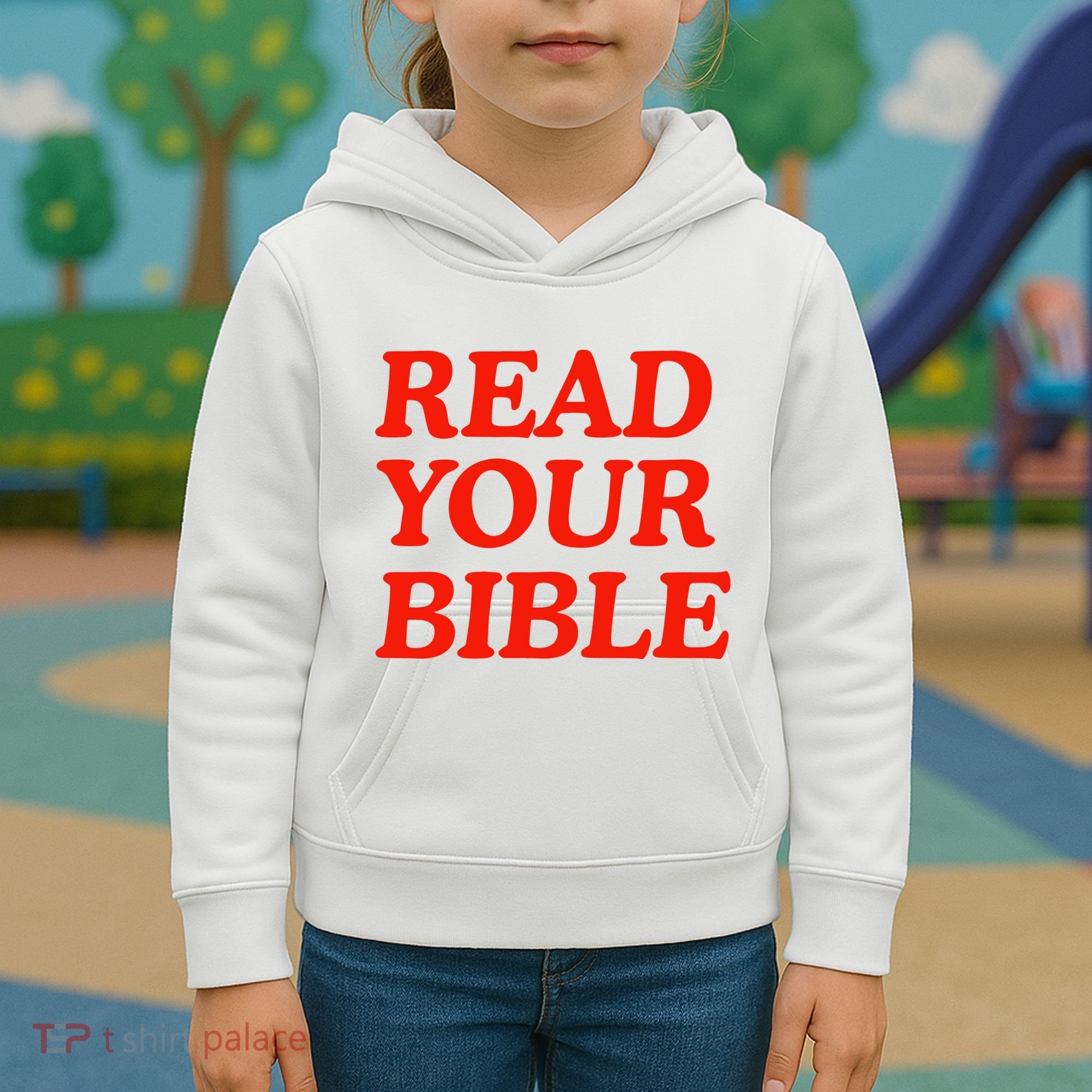 Isaiah Robin Read Your Bible Kids Hoodie