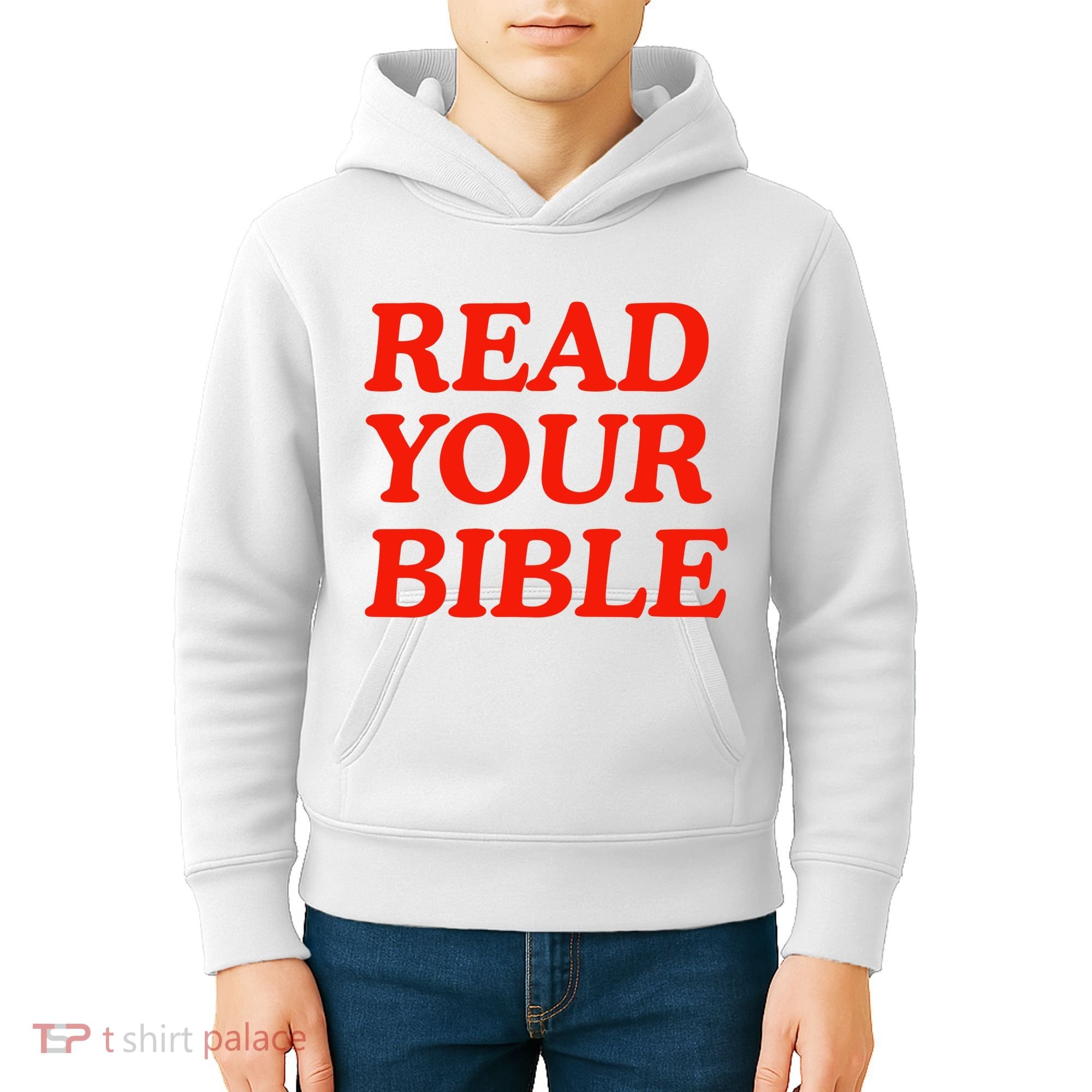 Isaiah Robin Read Your Bible Kids Hoodie