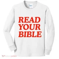 Isaiah Robin Read Your Bible Kids Long Sleeve Shirt thumb 0