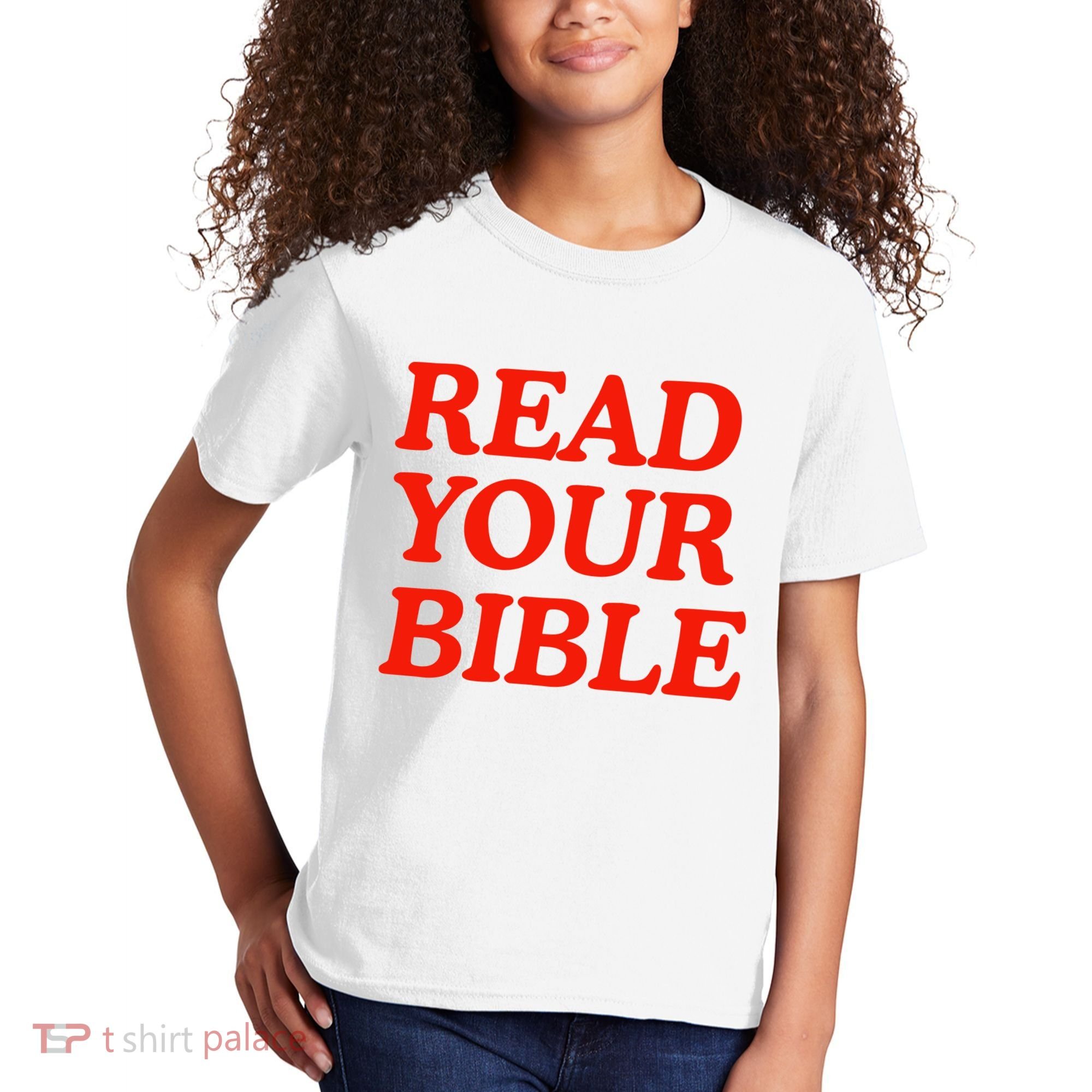 Isaiah Robin Read Your Bible Kids T-Shirt