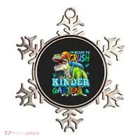 I'm Ready Rush To Kindergarten Funny Dinosaur Back To School Ornament thumb 0