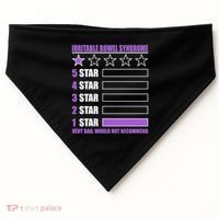 Irritable Bowel Syndrome 1 Star Rating Very Bad Would Not Recommend USA-Made Doggie Bandana thumb 0