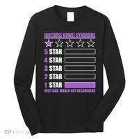 Irritable Bowel Syndrome 1 Star Rating Very Bad Would Not Recommend Long Sleeve Shirt thumb 0